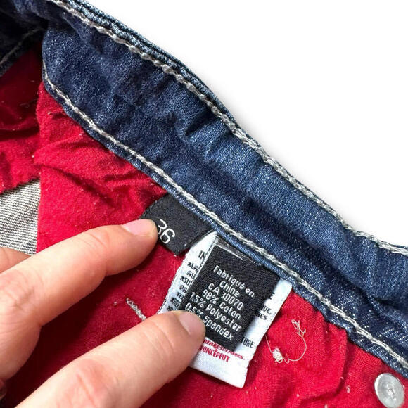 BLK.8 DNM Slim Fit Low Waist Distressed Jeans Light Wash 36x32 Straight Leg Blue - Picture 6 of 11